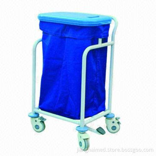 Hospital Waste Trolley, Made of ABS Plastic